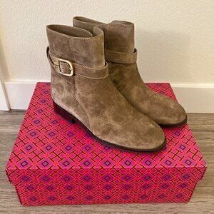 Tory Burch Brooke Ankle Suede Boot Size 6 NEW
